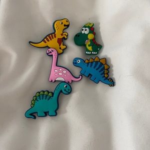 Dinosaur crocs charms